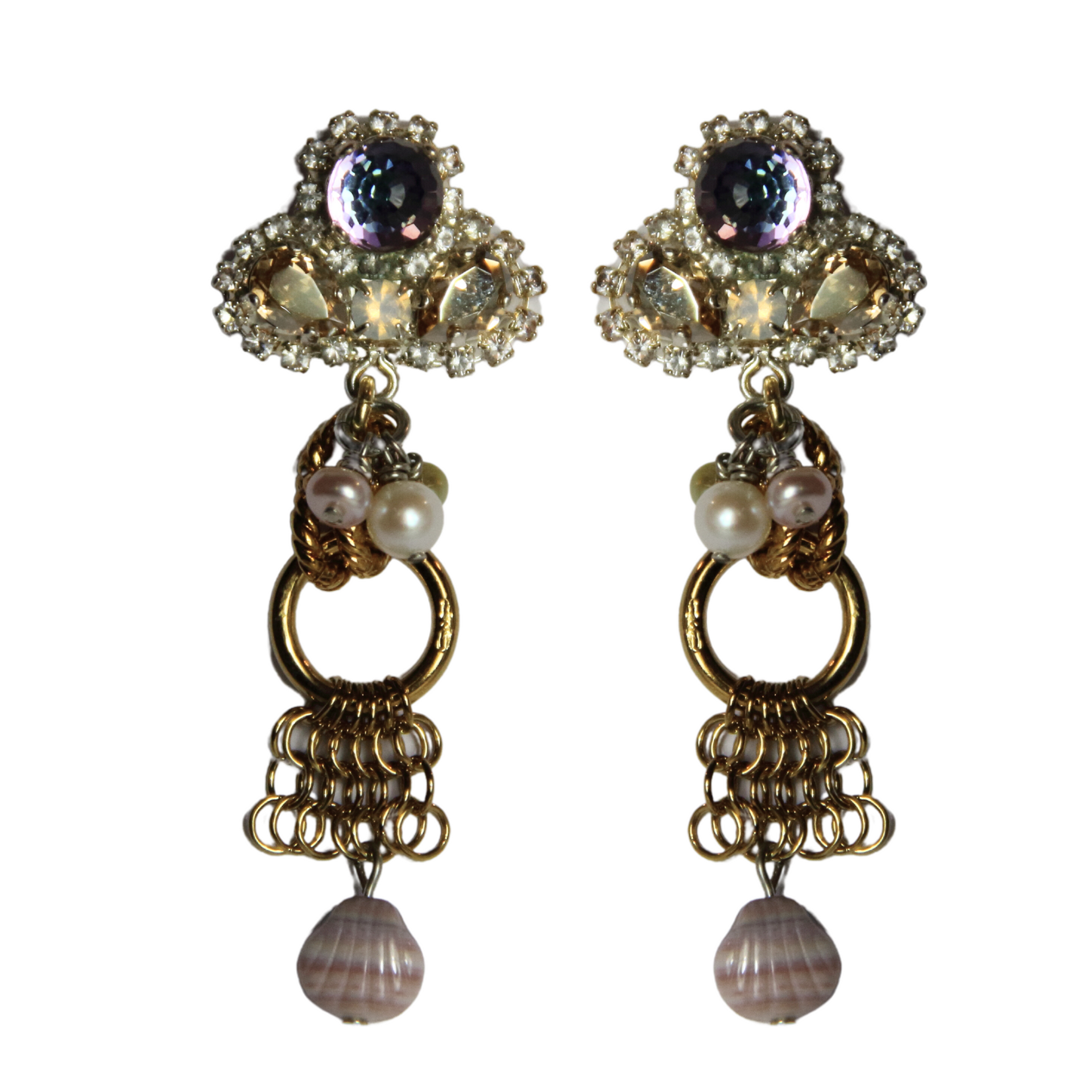 Botticelli Link Earrings