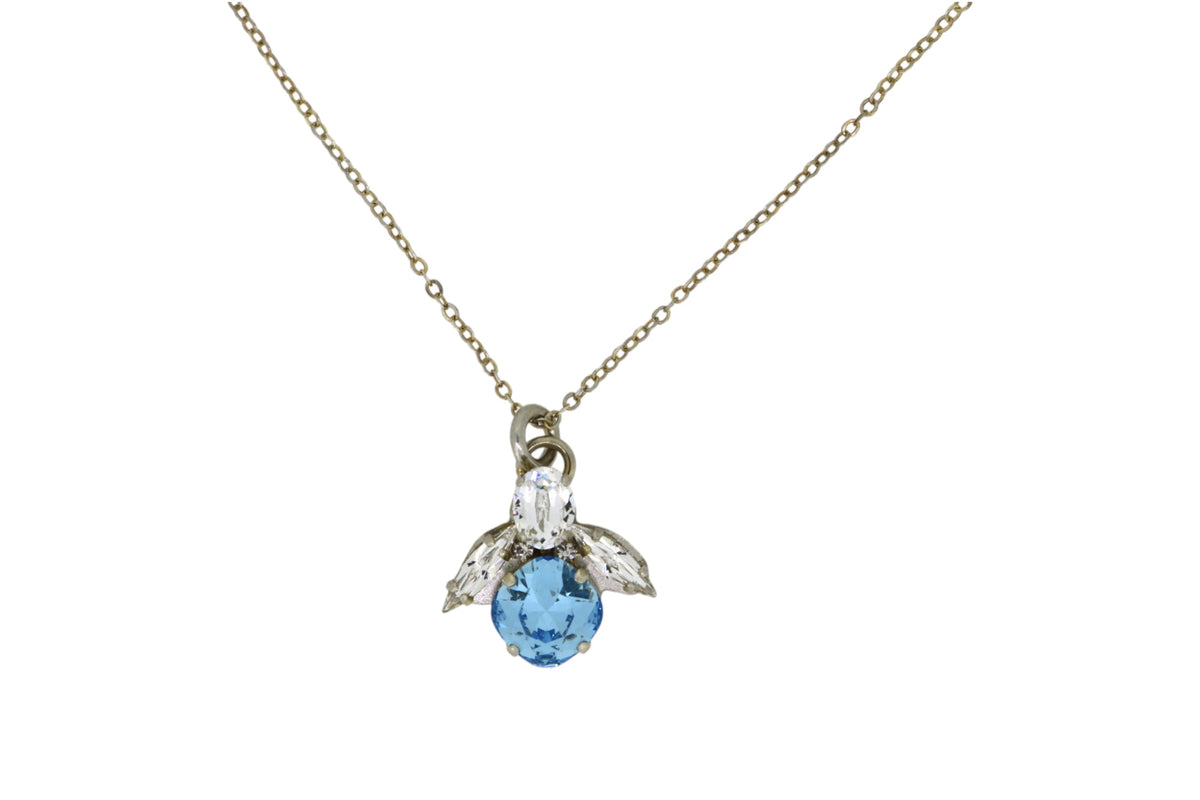Bee Necklace Platinum