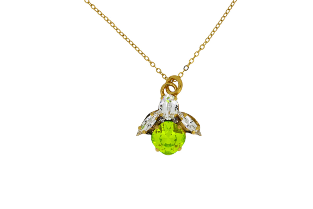Bee Necklace Gold