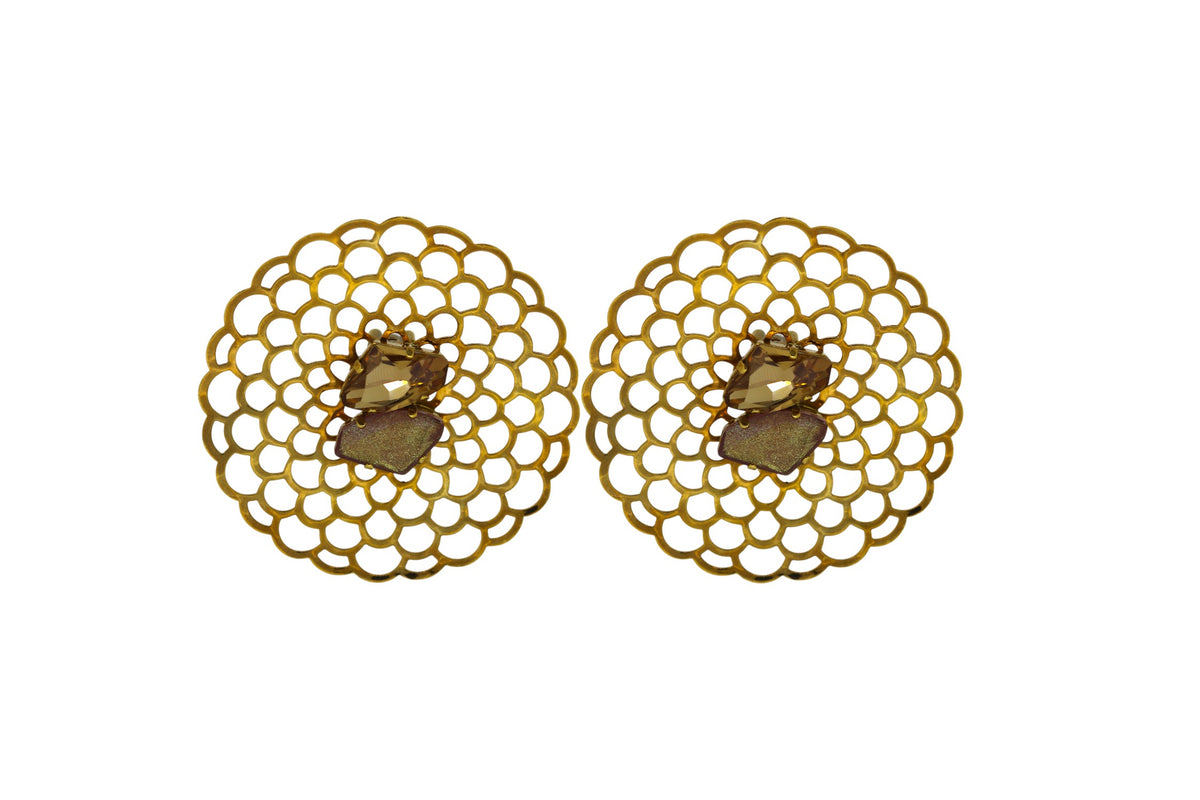 Honeycomb Earrings