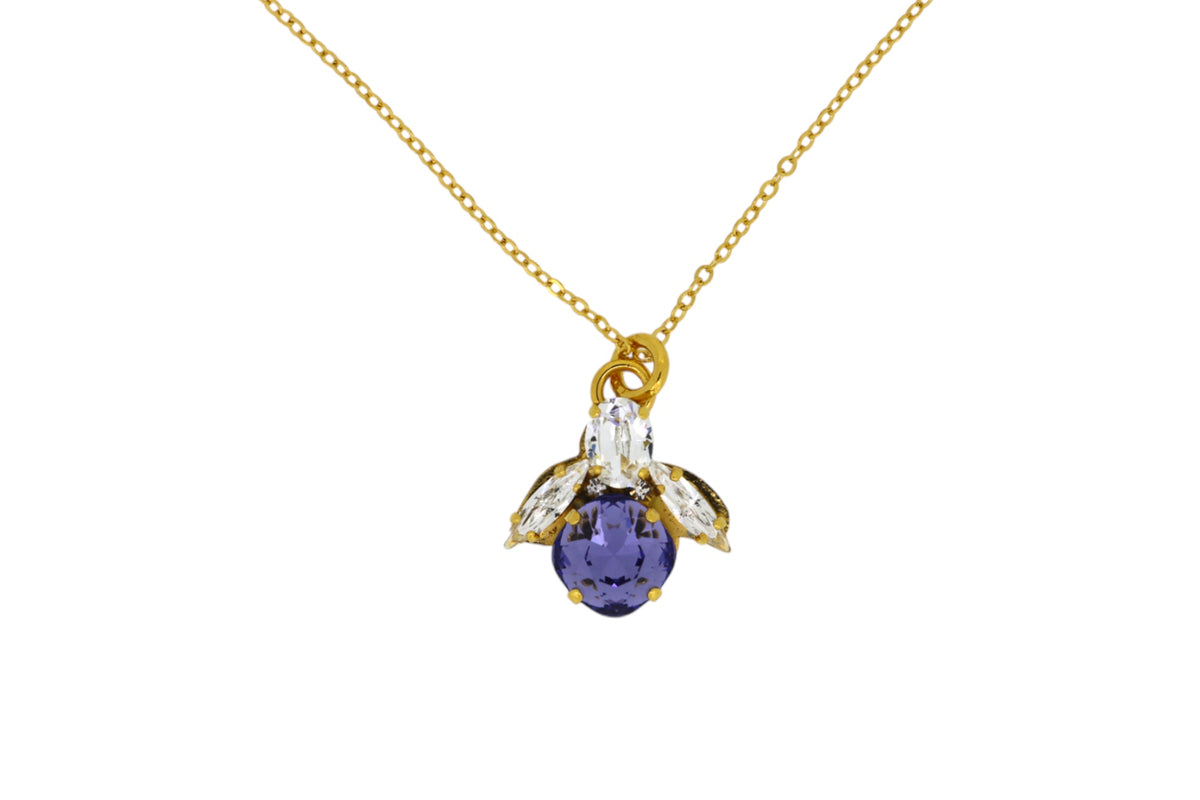 Bee Necklace Gold