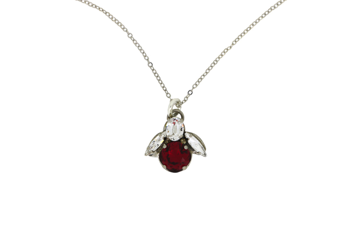 Bee Necklace Platinum