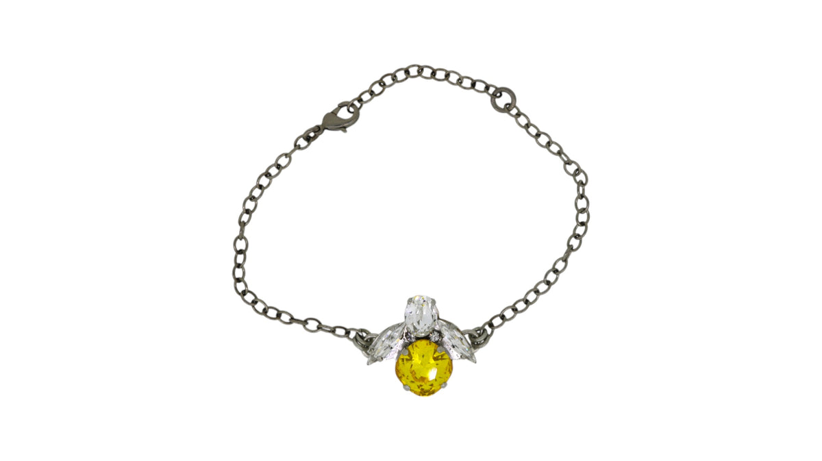 Bee Bracelet Platinum