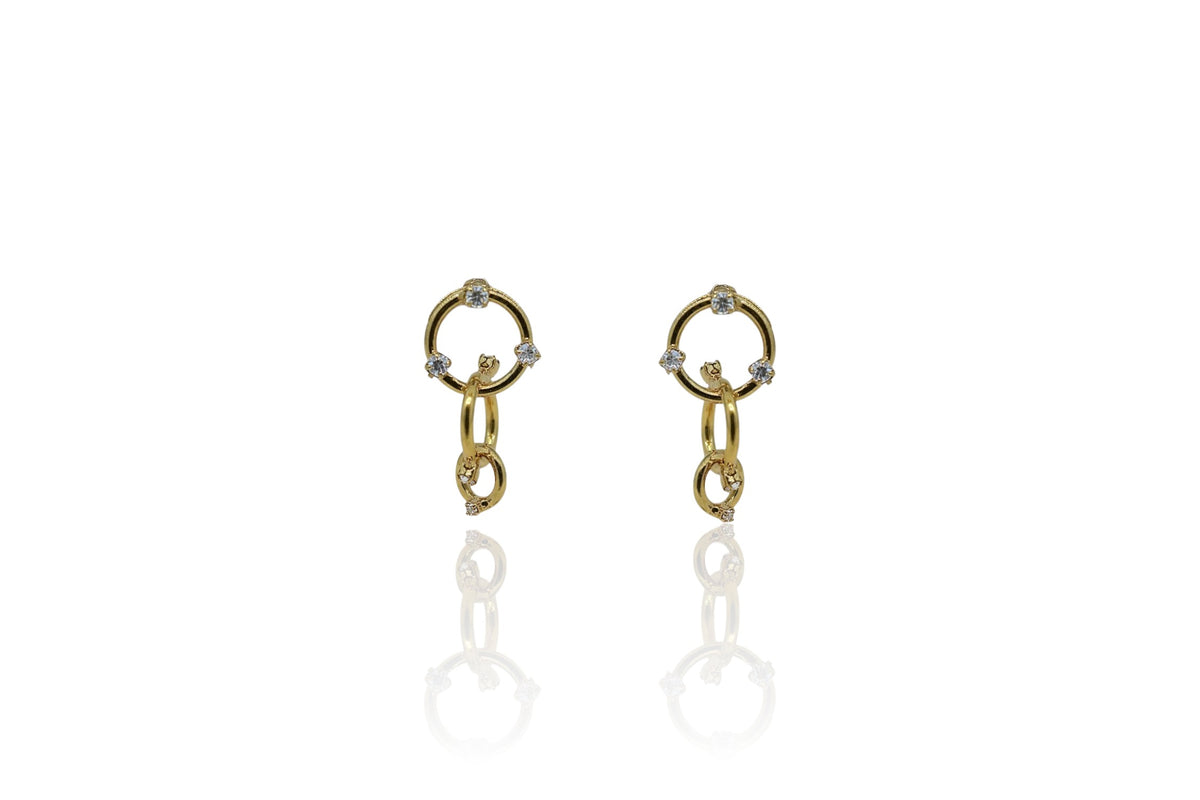 Quasar Ring Earrings