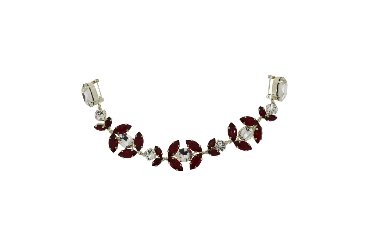 Ruby Garland Brooch
